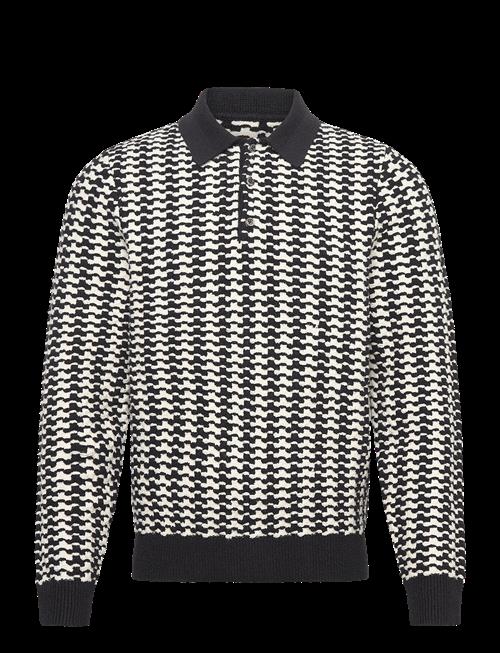 Aimé Leon Dore | Ls Houndstooth Polo | XL