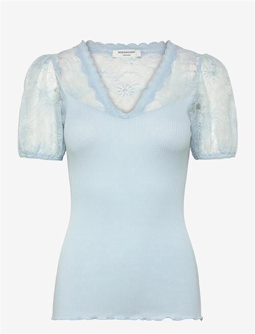 Rosemunde | Rwbeatha Silk Ss Full Lace V- Neck | M