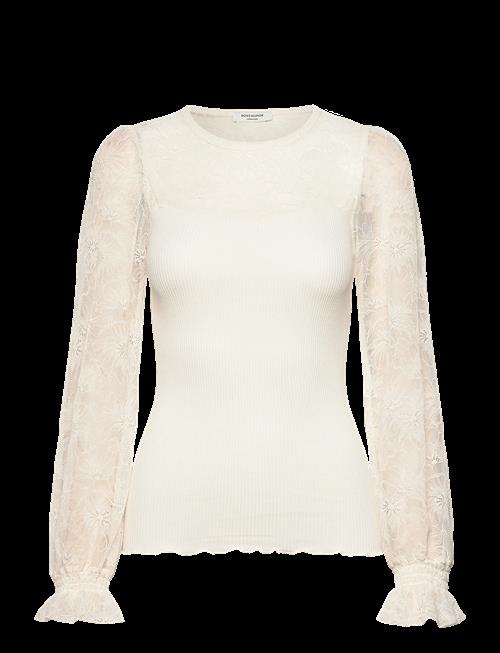 Rosemunde | Rwbeatha Silk Ls Full Lace T-Shirt | S
