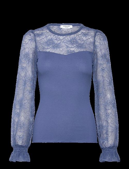 Rosemunde | Rwbeatha Silk Ls Full Lace T-Shirt | M