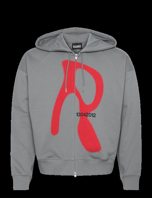 Rains | Classic Zip Hoodie Blurred | L