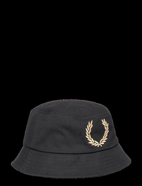 Fred Perry | Bold Branding Canvas Buckethat | S