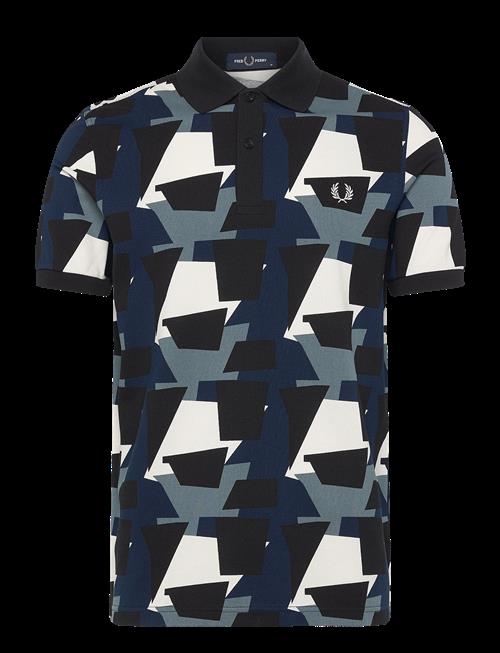 Fred Perry | Fragment Print Polo Shirt | L