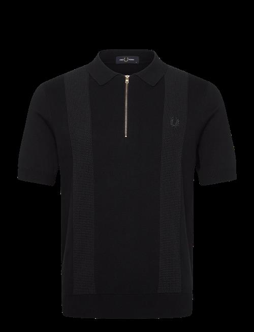 Fred Perry | Panel Detail Knitted Shirt | S