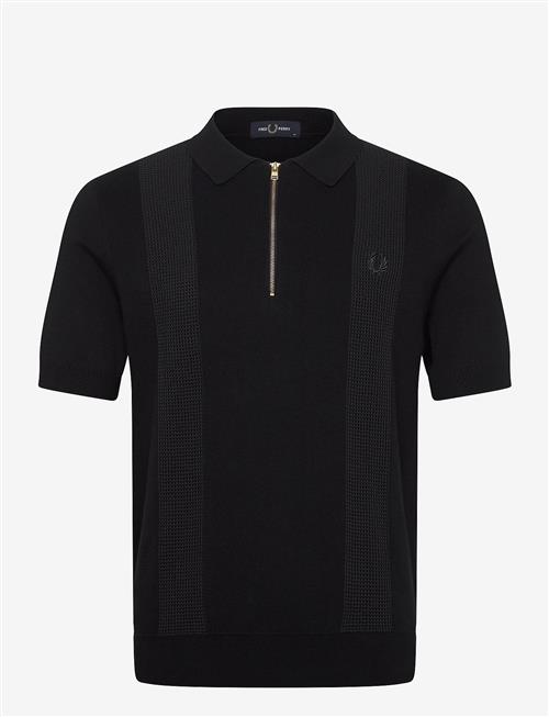 Fred Perry | Panel Detail Knitted Shirt | XL