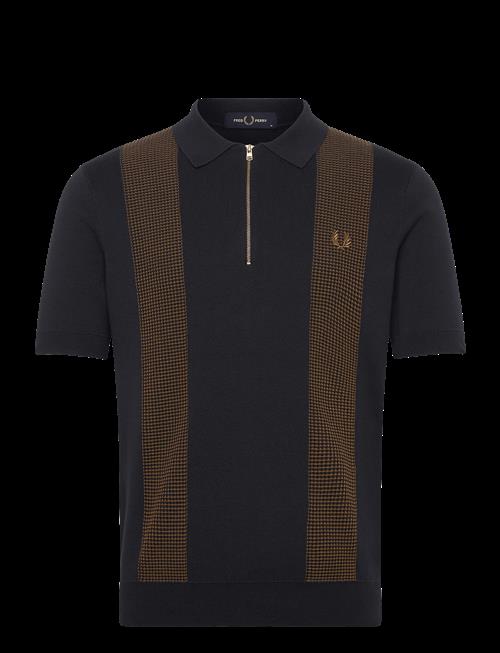Fred Perry | Panel Detail Knitted Shirt | XXL