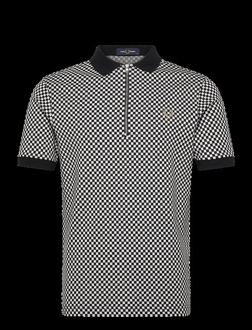 Fred Perry | Chequerboard Polo Shirt | S