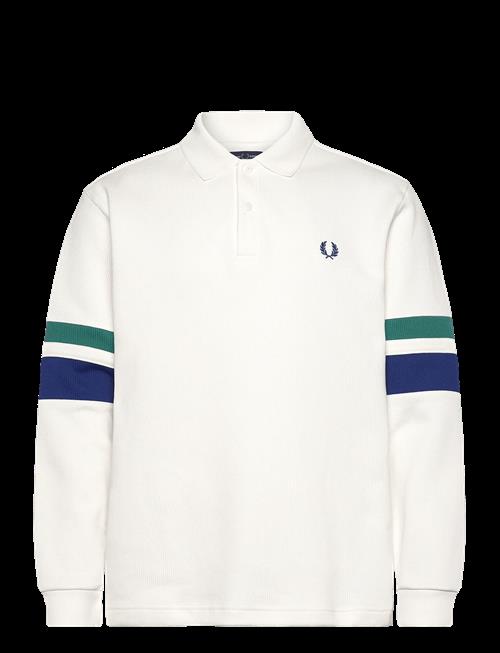 Fred Perry | Tipped Sleeve Collared Sweat | L
