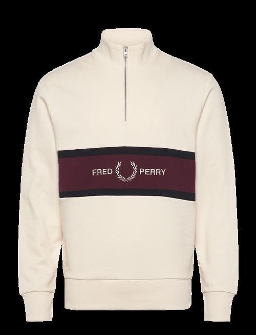 Fred Perry | Embroidered Panel Half Zip Swe | M