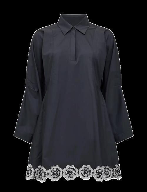 French Connection | Era Poplin Broiderie Mini Dres | S