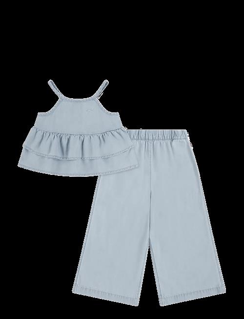 Levi's | Levi's® Denim Tiered Tank And Pants 2-Piece Set | 98