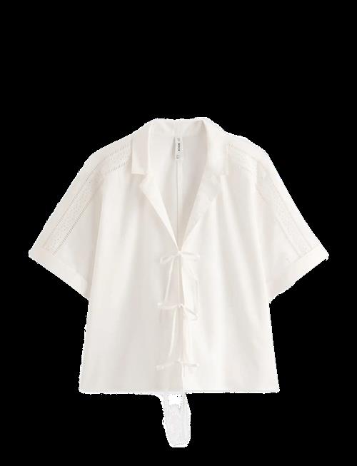 Lindex | Pyjama Shirt With Tie String Closure | L