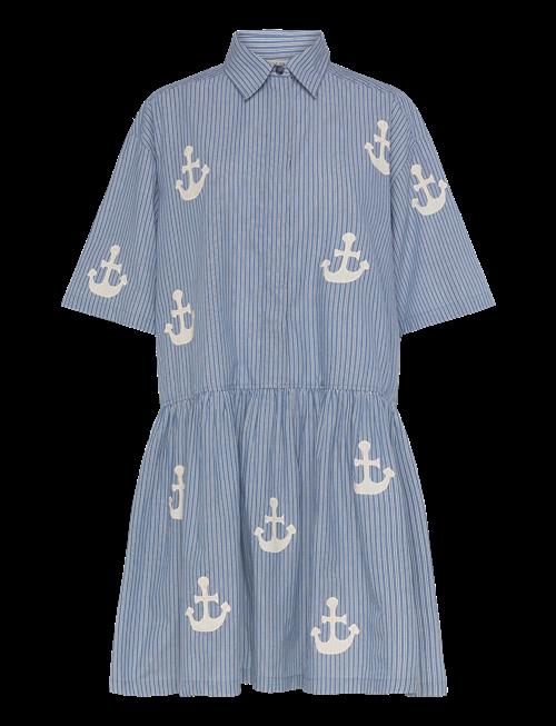 Stella Nova | Oversized Dress With Embroidered Anchor | 36