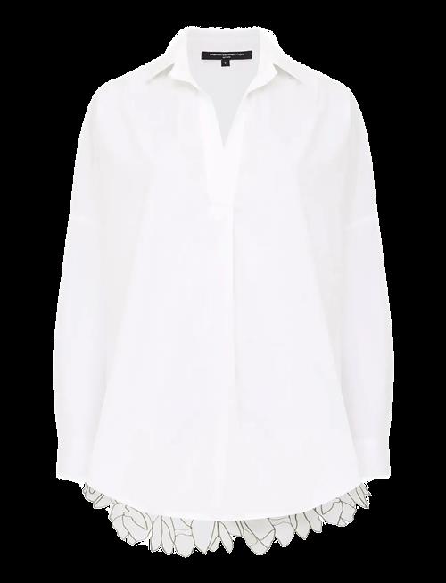 French Connection | Lotta Alexis Cutout Back Shirt | M