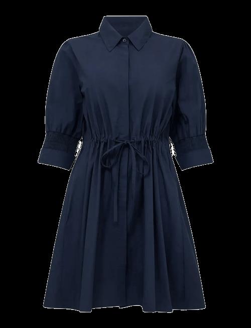 French Connection | Cambria Cotton Cinchd Wst Dres | L