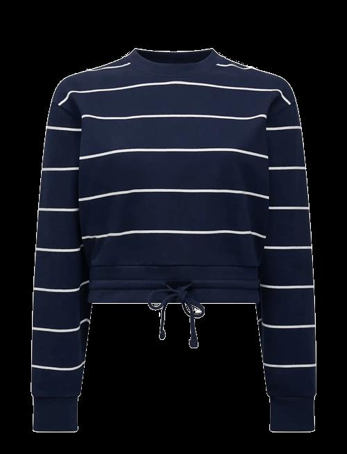French Connection | Sunday Sweat Striped D/S Top | M