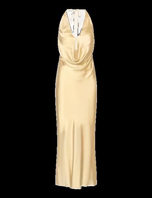 ROTATE | Chiffon Halter Dress | 34