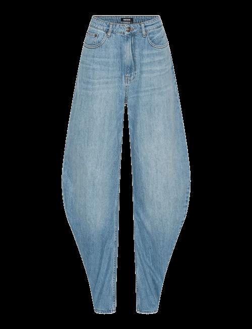 ROTATE | Draped Barrel Leg Jeans | 30