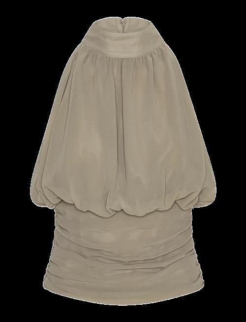 ROTATE | Chiffon Ruched Top | 40