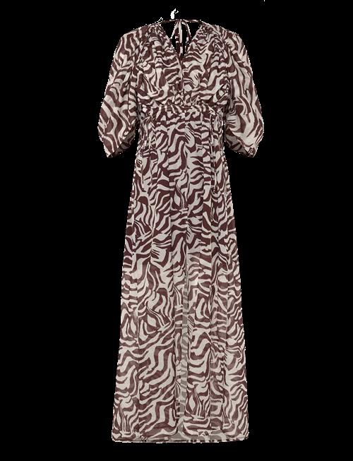 Dante6 | Dante6-Rosafiere Printed Maxi Dress | 38