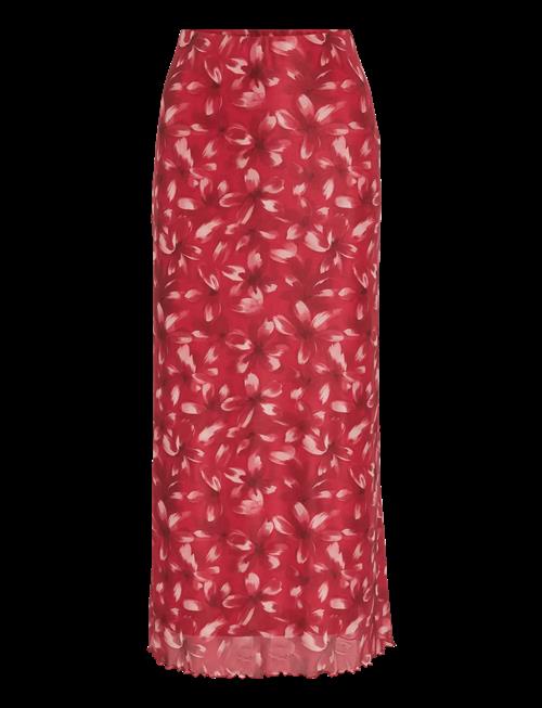 Vila | Viingelise Hw Midi Skirt/Dc/Ka | M