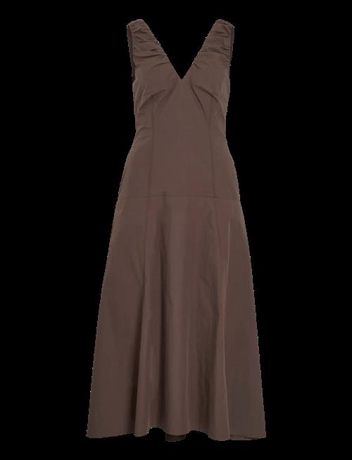 Vila | Viembla S/L V-Neck Maxi Dress Ro | 44