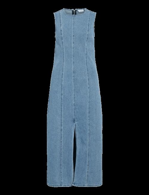 Vila | Viwinona New S/L O-Neck Long Denim Dress | M