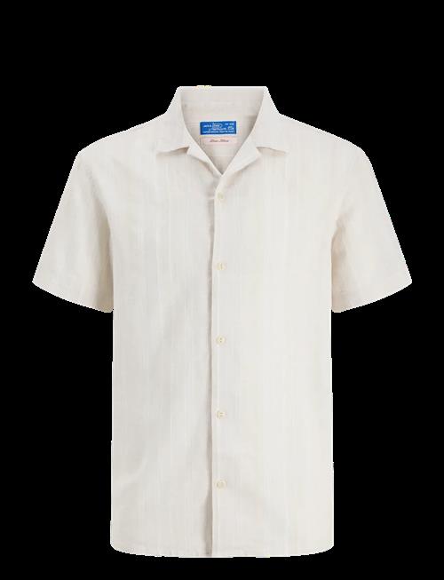 Jack & Jones | Jprblusummer Lin. Blen Dobby Ss Shirt Sn | S