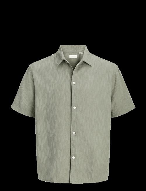 Jack & Jones | Jormontauk Wavy Texture Shirt Ss Sn | XXL