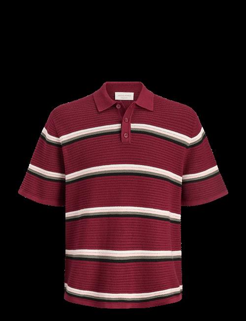 Jack & Jones | Jormaine Knit Stripe Polo Sn | L