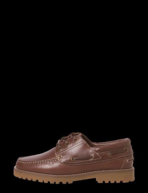 Jack & Jones | Jfwbrooklyn Leather Boat Shoe Ln | 42