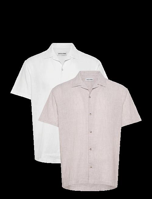 Jack & Jones | Jjesummer Linen Blend Resort Shirt 2Pkmp | L