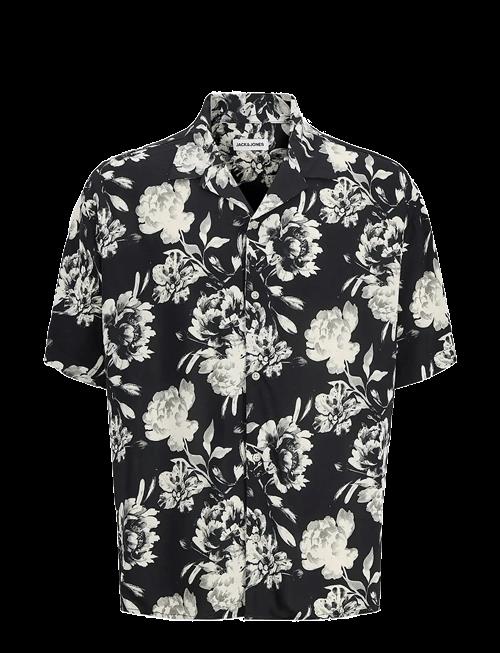 Jack & Jones | Jjjeff Monochrome Aop Resort Shirt Ss | L