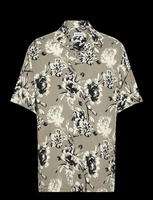 Jack & Jones | Jjjeff Monochrome Aop Resort Shirt Ss | XS