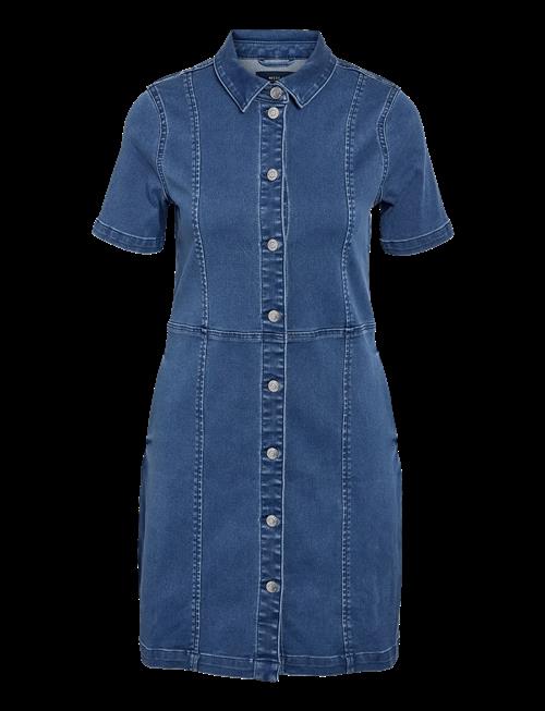 NOISY MAY | Nmnisa S/S Slim Denim Dress Vi534Mb Noos | XS