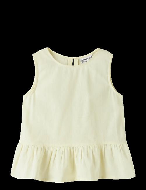 name it | Nkffalinnen Sl Top | 134-140