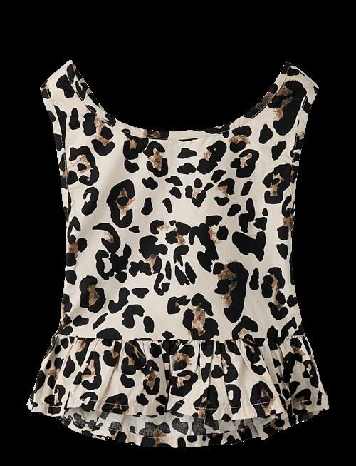 name it | Nkfflaring Sl Cropped Top | 134-140