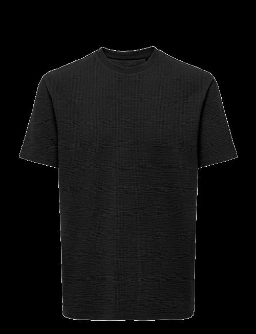 ONLY & SONS | Onskian Life Reg Seersucker Ss Tee Noos | XXL