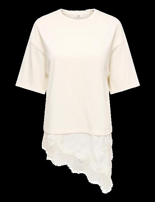 JDY | Jdyalma 2/4 Lace Detail T-Shirt Jrs Noos | XS