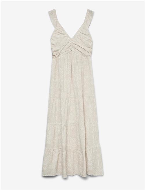 Vero Moda | Vmdicthe Sl Frill Ankle Dress Wvn Ga | L