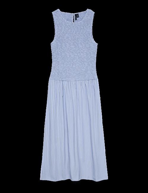 Vero Moda | Vmleya Sl 7/8 Stripe Smock Dress Wvn | S