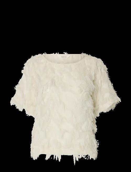 Selected | Slfmyline Ss Boat Neck Top B | 40