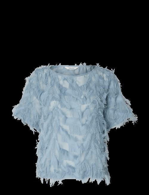 Selected | Slfmyline Ss Boat Neck Top B | 42