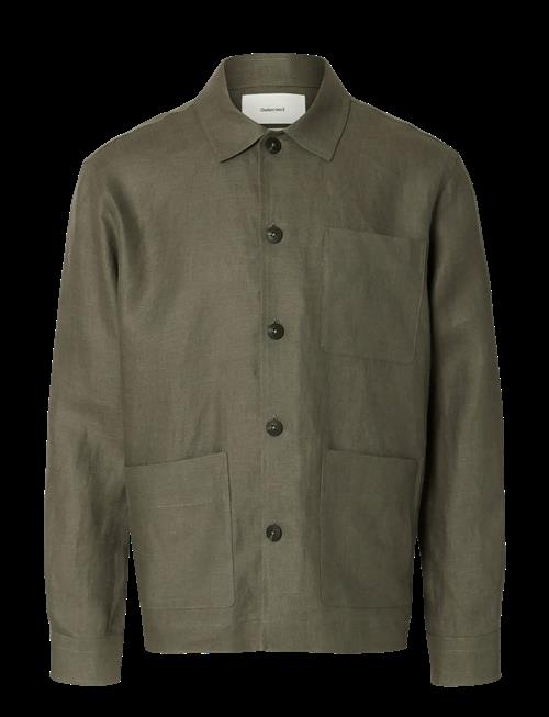Selected | Slhregbaird Linen Overshirt Resort | XXL