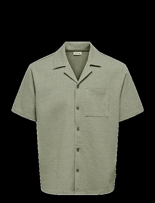 ONLY & SONS | Onskian Life Seersucker Strp Ss Shirt Vd | M