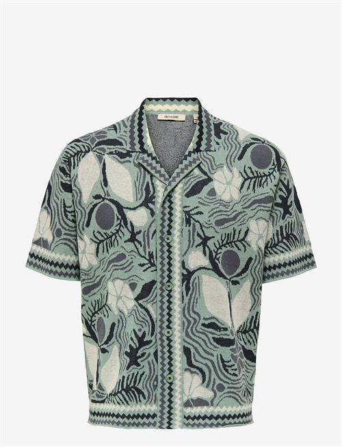ONLY & SONS | Onsduke Rlx Jaq Ss Shirt Knit | M