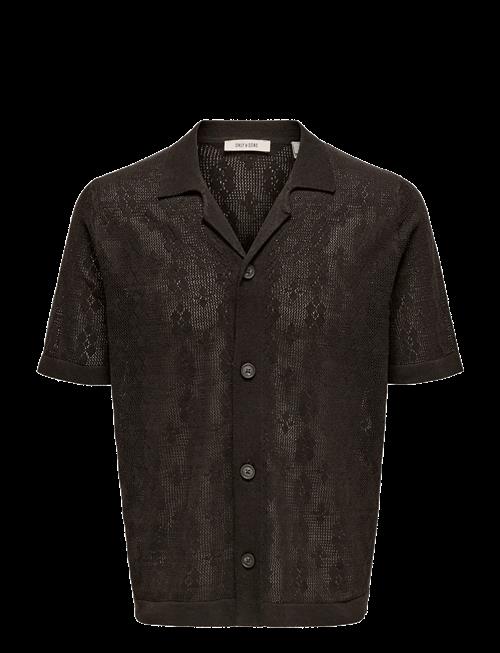 ONLY & SONS | Onsken Life Reg 12 Ss Shirt Knit | L