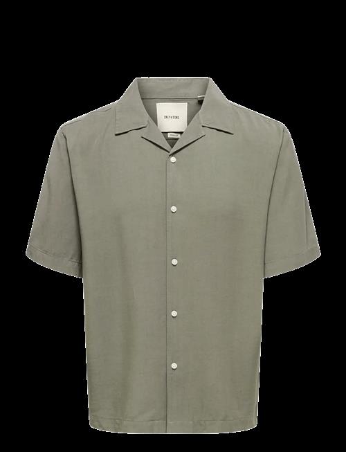 ONLY & SONS | Onsperu Ss Reg Tencel Shirt Noos | S