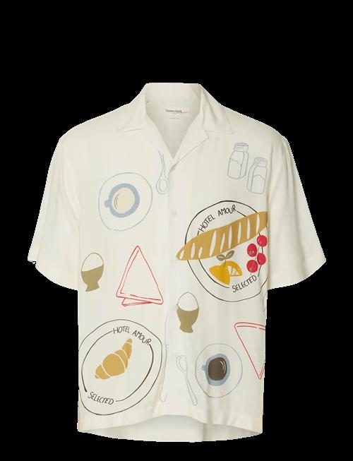 Selected | Slhrlxhotel Amour Print Ss Shirt | L