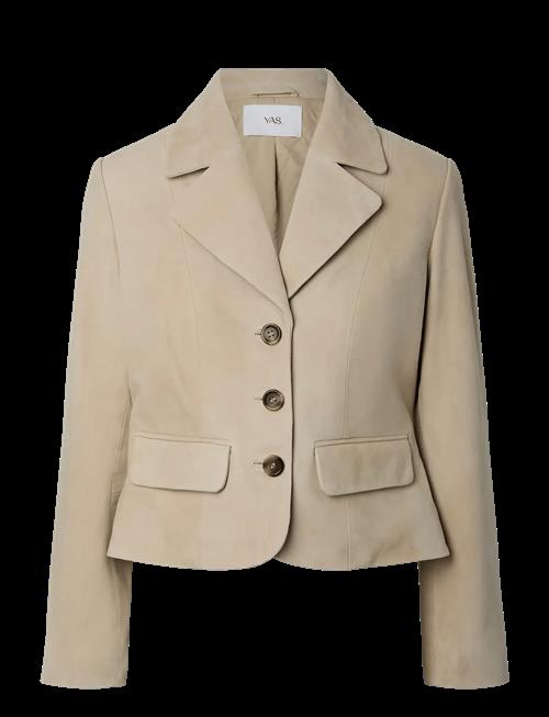 YAS | Yasthela Suede Leather Short Jacket - Ex | 38